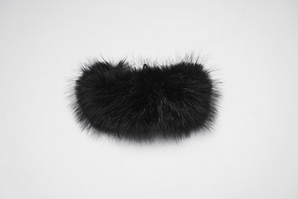 Punk Rave Fluffy Goth Claw Gloves