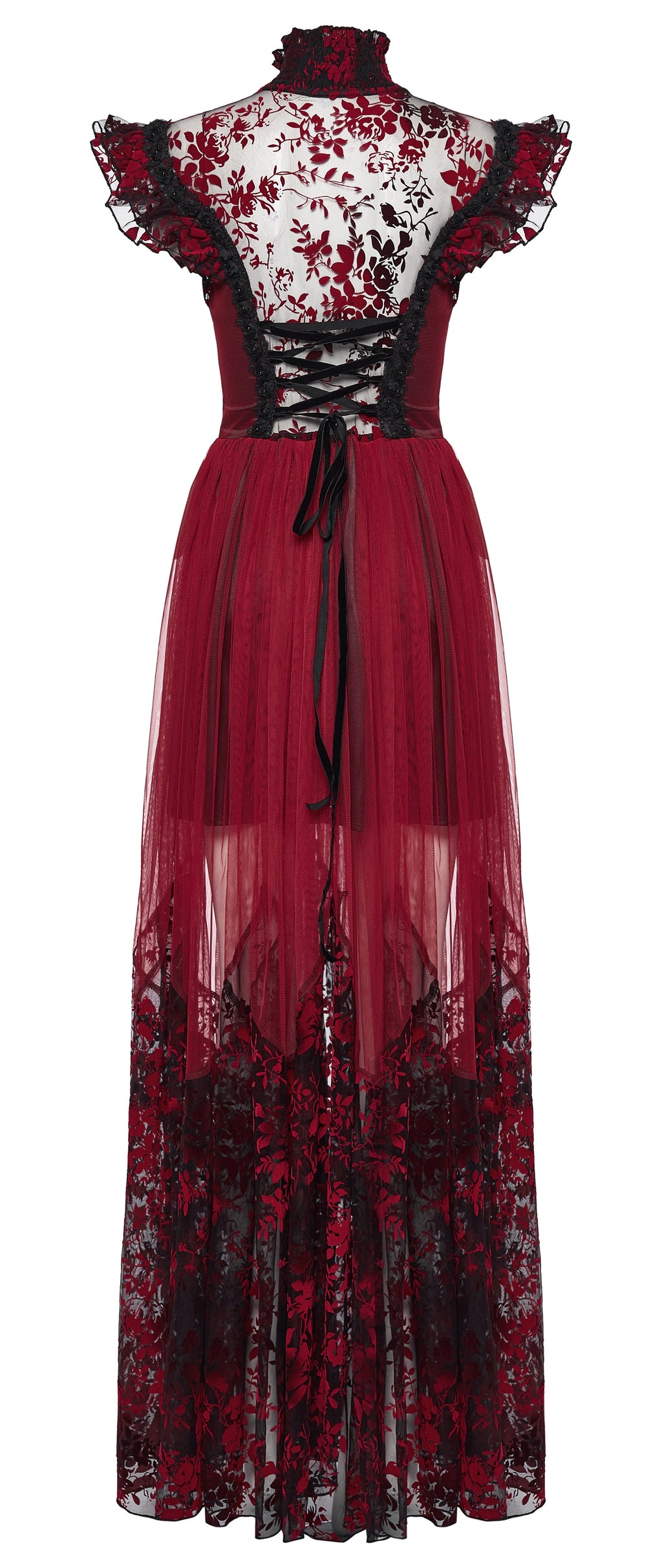 Punk Rave Gothic Flying Sleeve Dress