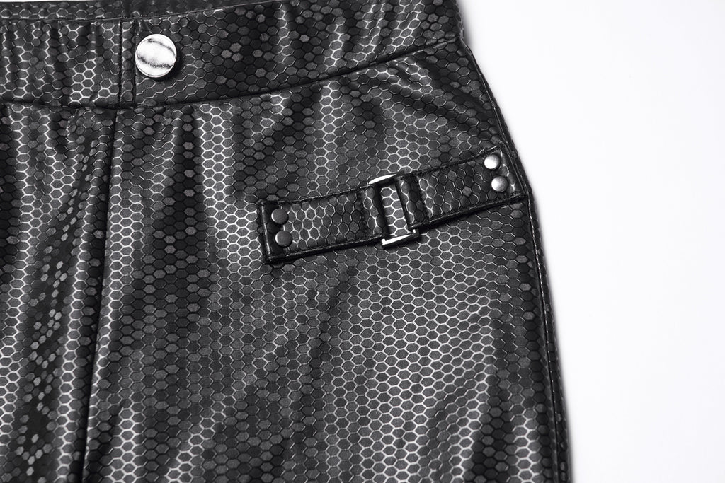 Punk Rave Ravenna Leggings - Black Prism Finish