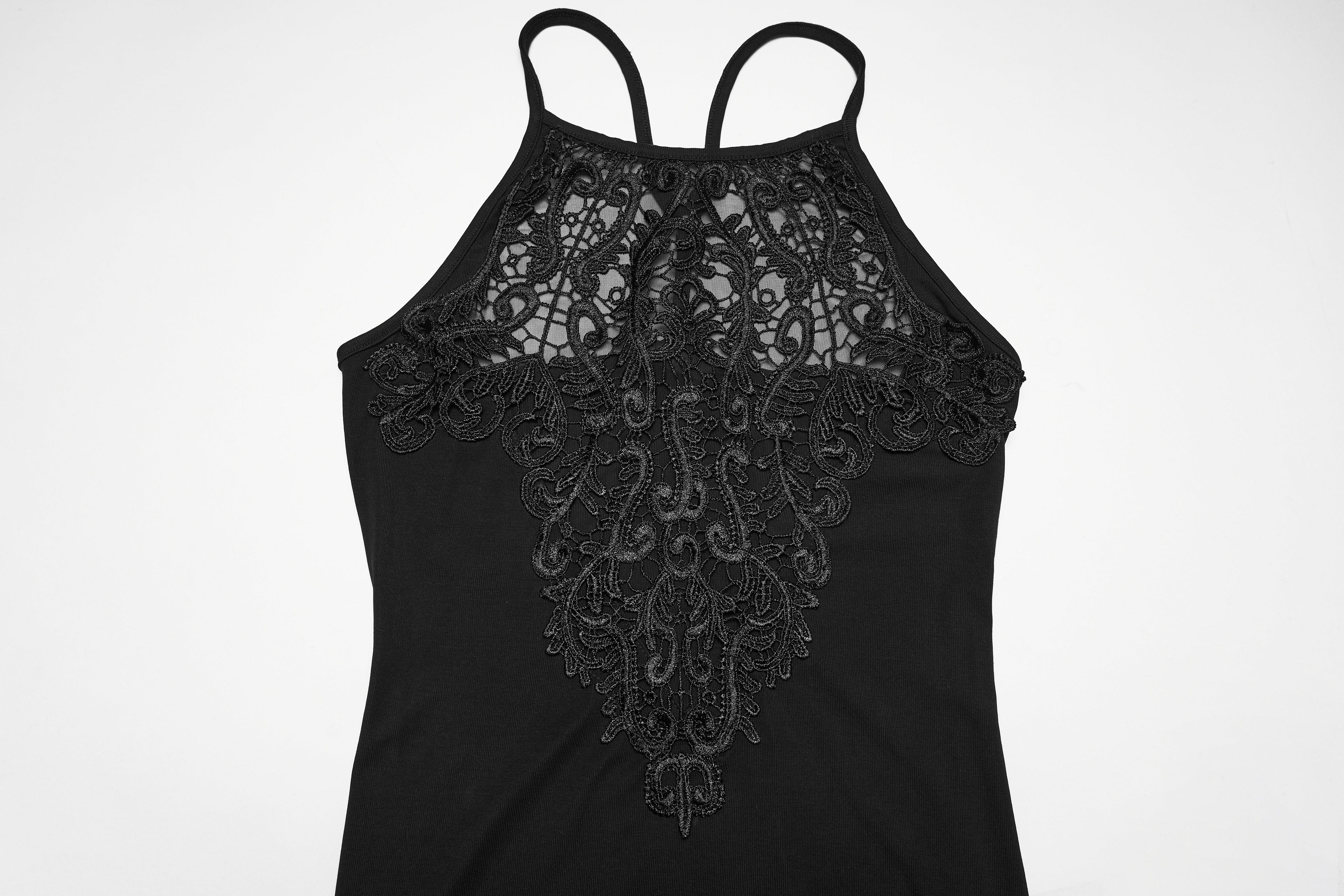 Punk Rave Juliette Goth Slip Dress