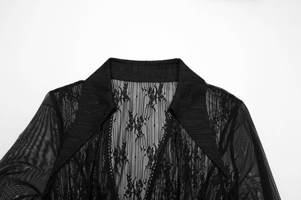 Punk Rave Tau Lace Cardigan
