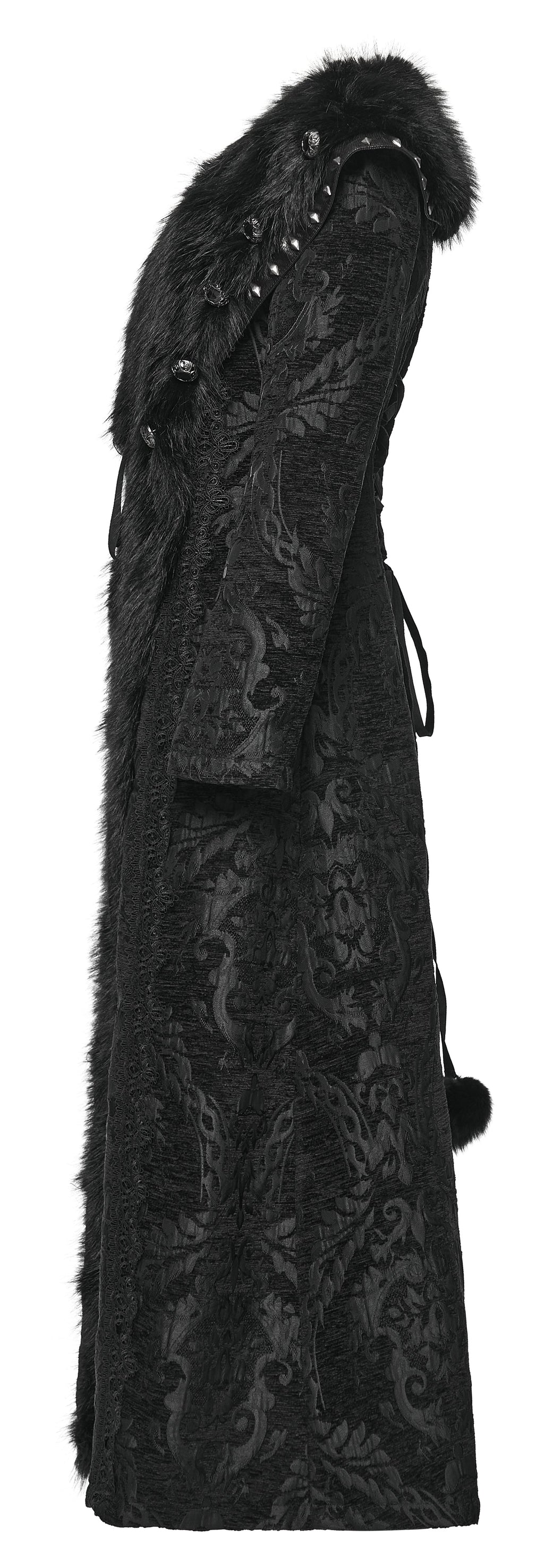 Punk Rave Goth Gorgeous Plush Coat