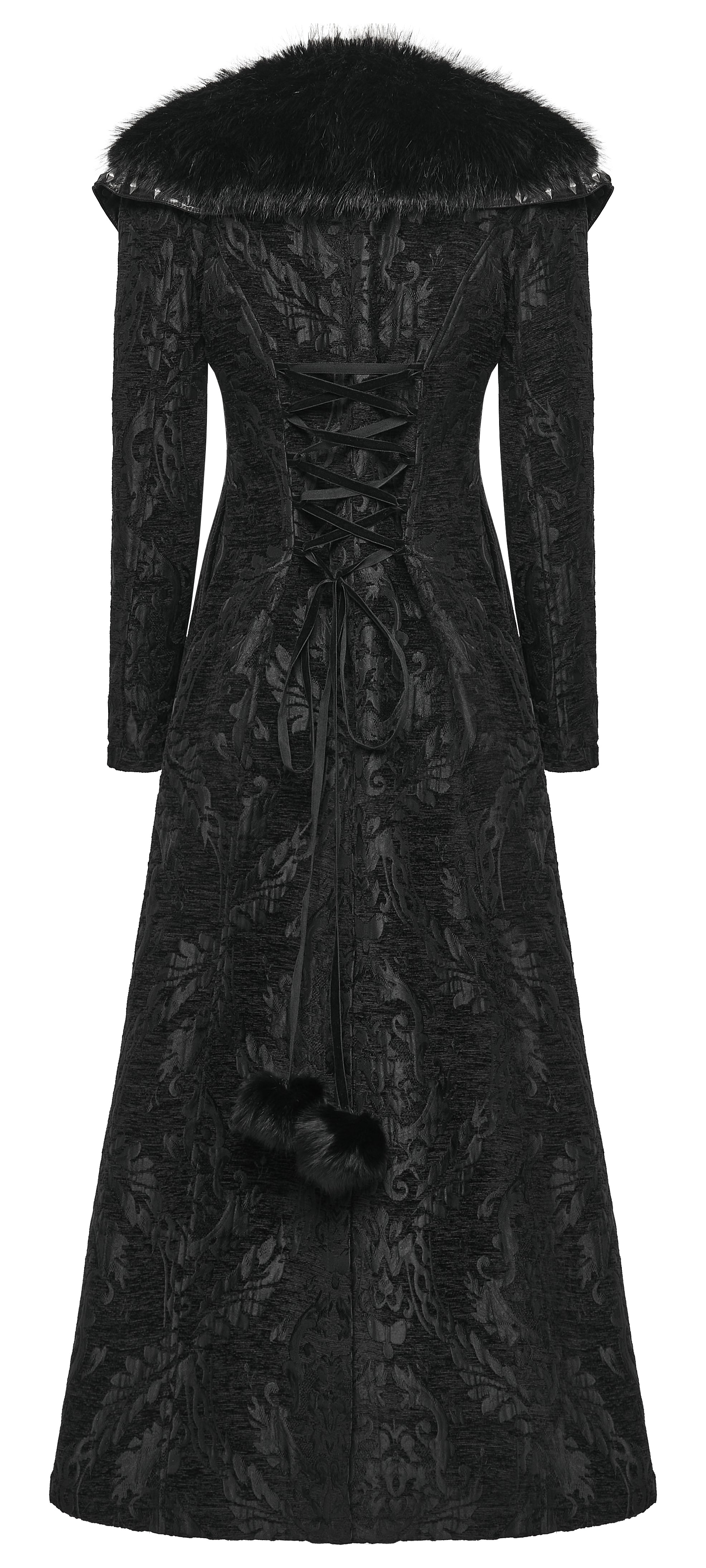 Punk Rave Goth Gorgeous Plush Coat