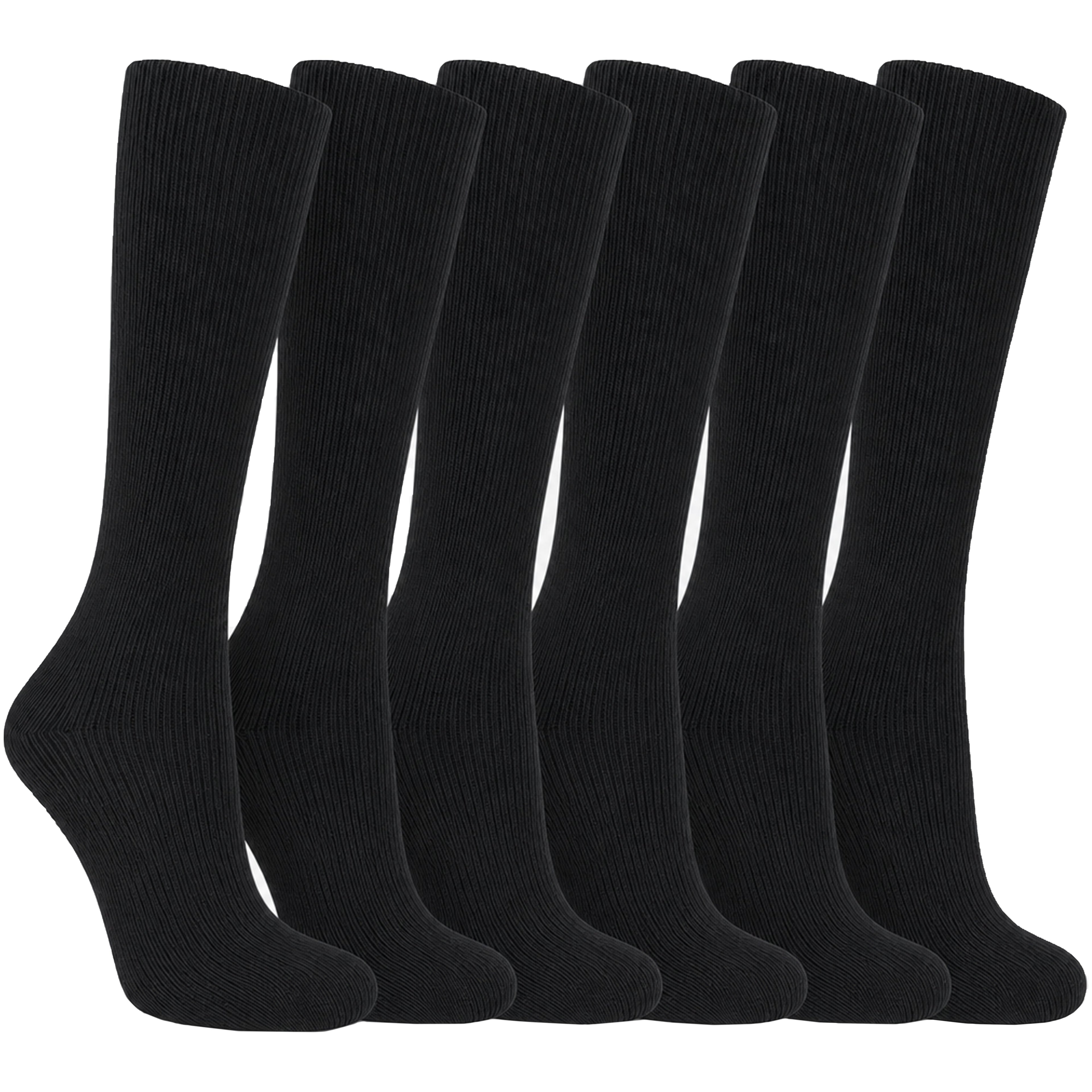 Sock Stack Men's Thermal Boot Socks 6 Pack Insulated Hiking Work Socks UK 6-11 Warm Brushed Winter Base Layer