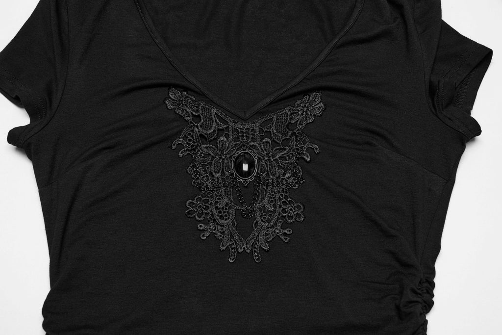 Punk Rave Armida V-neck T-shirt