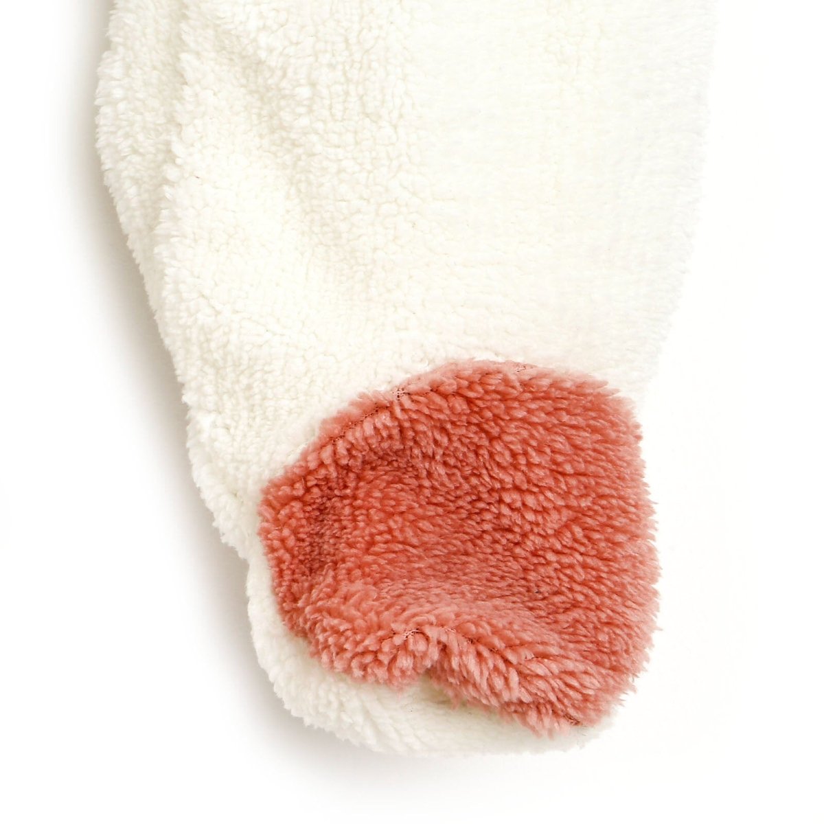 Midimod Fox Detail Soft Fleece Baby Pramsuit with Feet (3 Months to 12 Months)