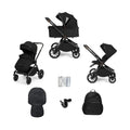 Ickle Bubba Altima Pram 9 pcs - Black