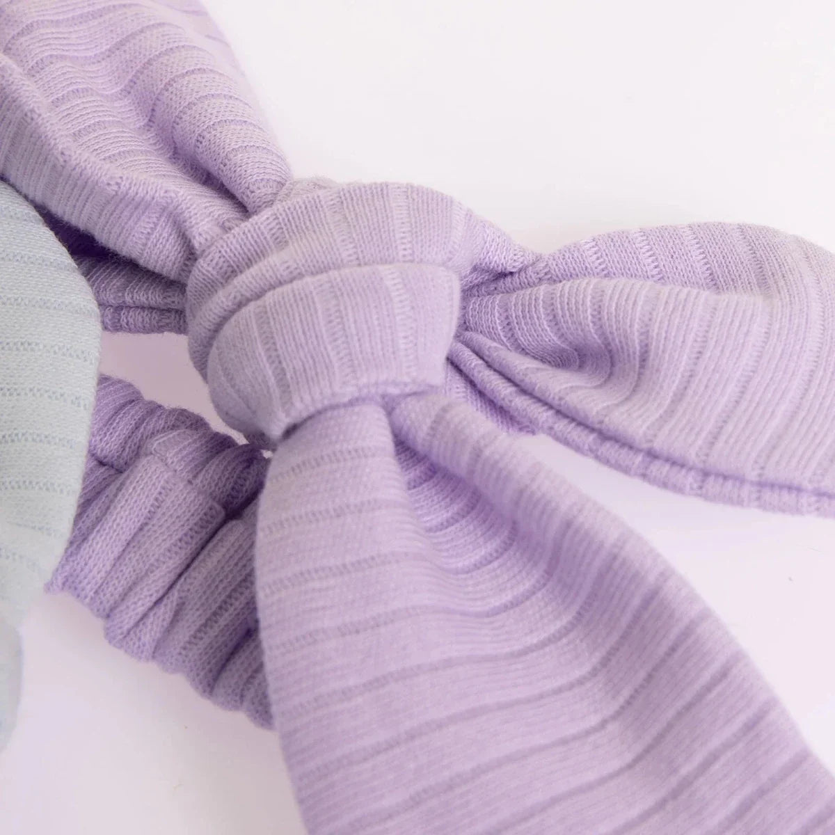 HelloBaby 2 Pack Tie-Fastening Bow Baby Headbands (One Size)