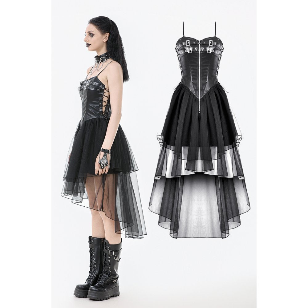Dark in Love Isolde Buckled Corset Dress - Sizes UK 8 & 18 Left Only!