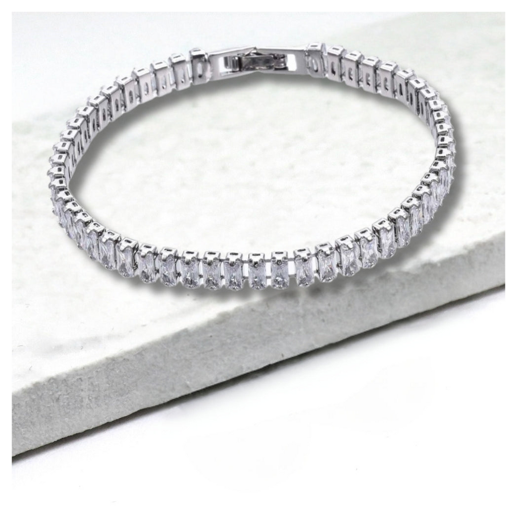 Cubic Zirconia Classic Tennis Bracelet
