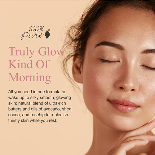 100% PURE Multi-Vitamin + Antioxidants Ultra Rich PM Treatment – Night Cream with Vitamin C & Retinol