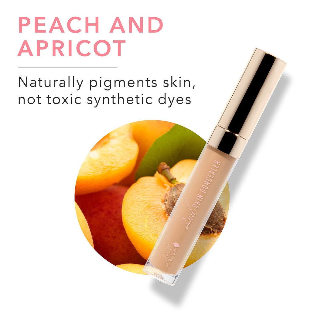 100% PURE 2nd Skin Concealer Shade 5 - Fruit Pigmented, Full Coverage
