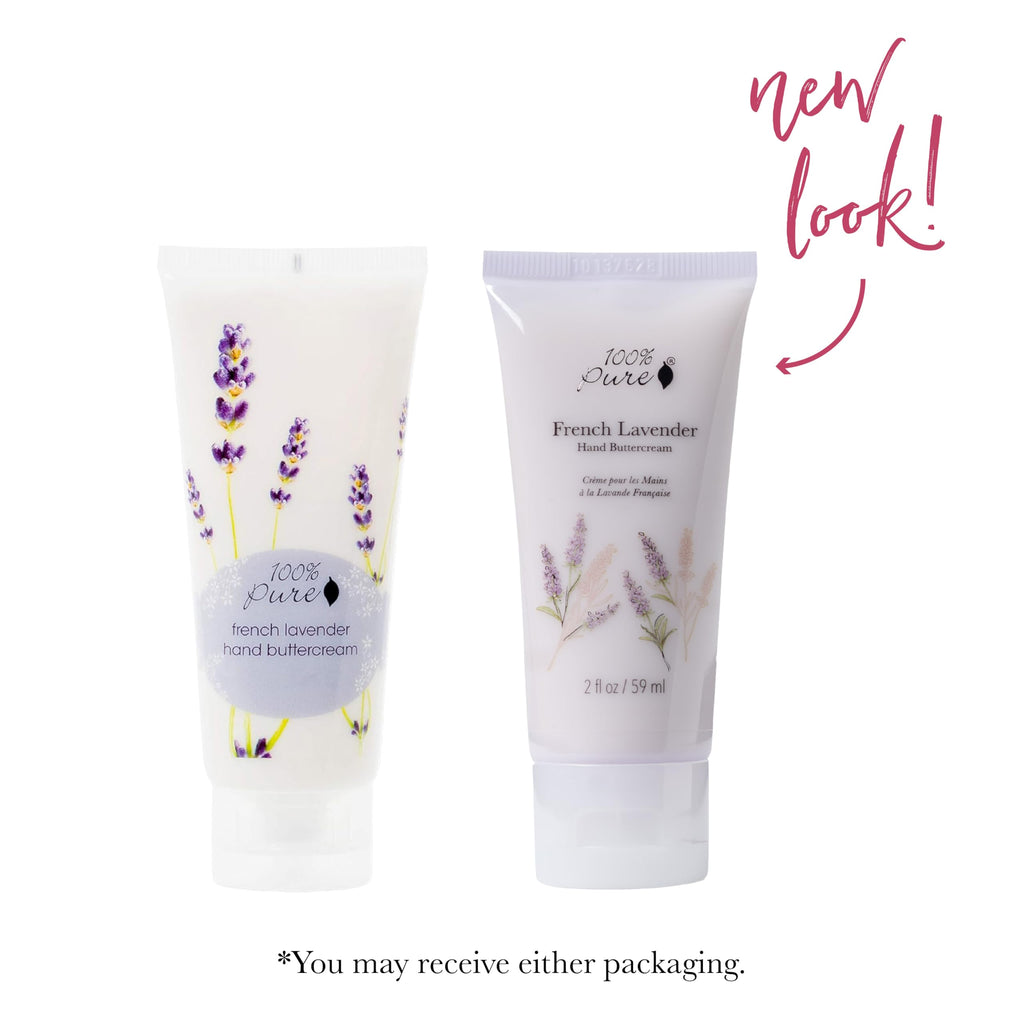 100percentPURE French Lavender Hand Cream – Non-Greasy Dry Skin Hand Lotion, Cocoa Butter, Avocado & Shea, 2 oz