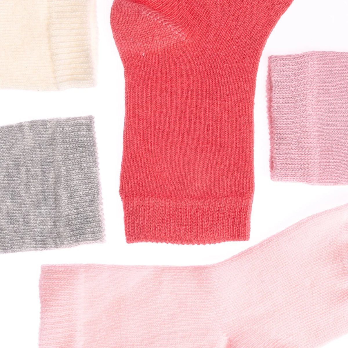 HelloBaby 5 Pack Ankle Baby Socks (Newborn to 4-5 Years)