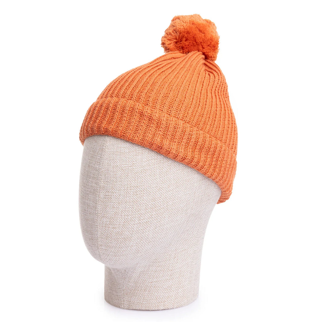 HelloBaby Pom-Pom Knitted Baby Beanie (One Size)