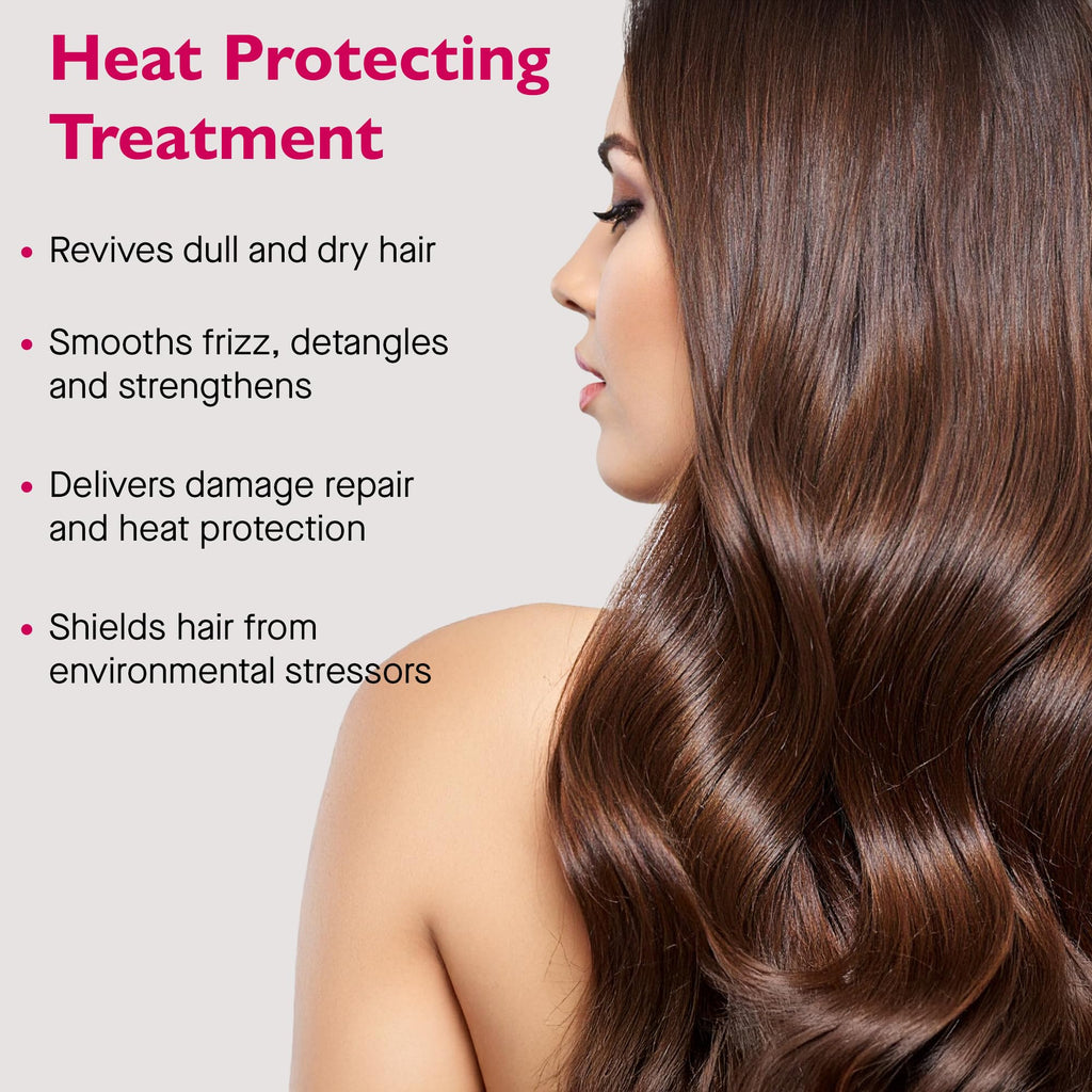 12 Benefits Leave-In Conditioner Spray – Instant Frizz Control, Detangling & Heat Protection (6 fl oz)