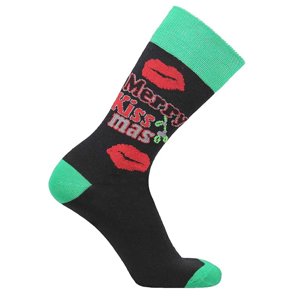 Sock Stack Men's Christmas Socks 12 Pairs Cotton Rich Festive Novelty Designs Santa Claus