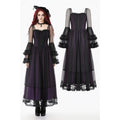 Dark in Love Lilith Bell Sleeve Gothic Maxi Dress