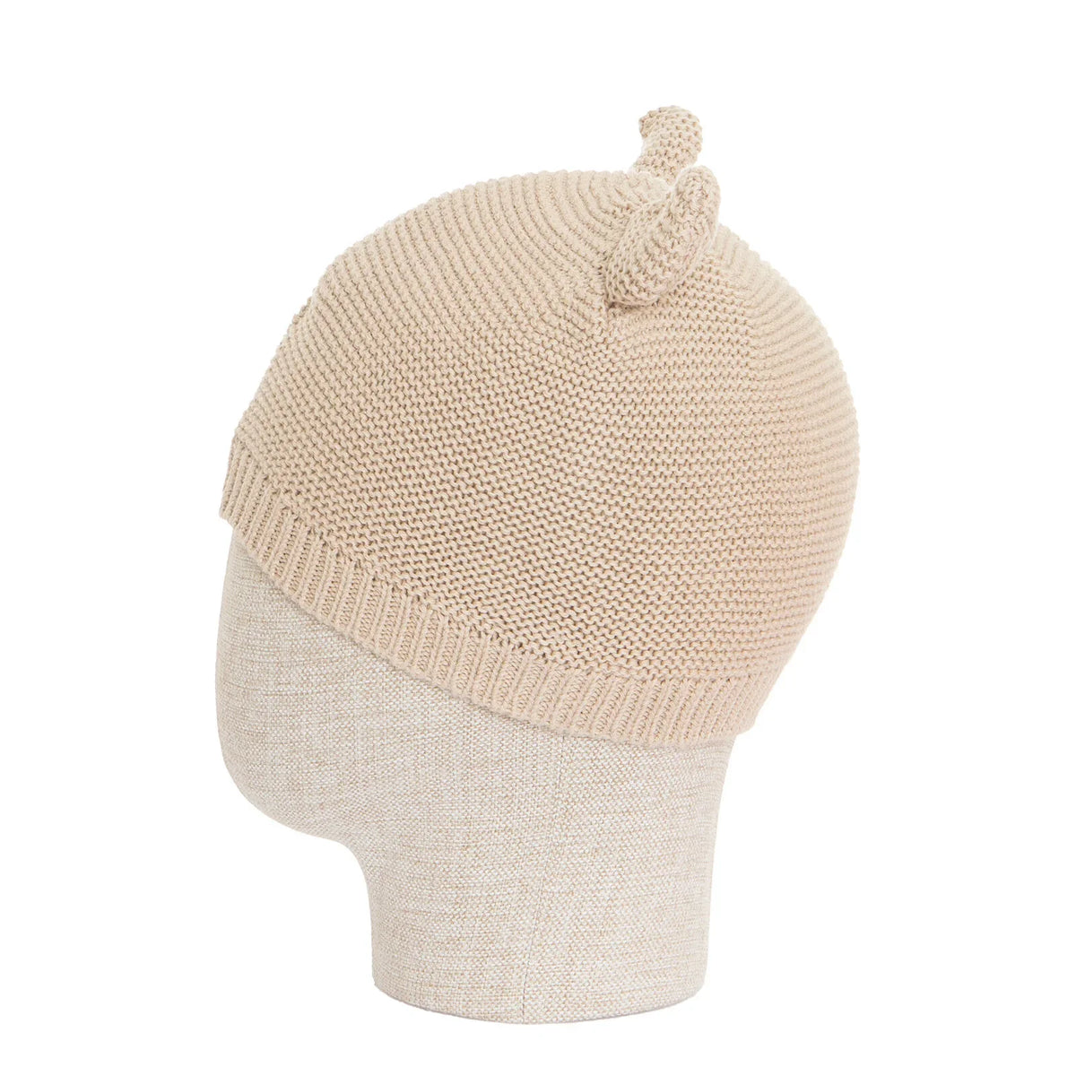 Little Plane Knitted Baby Beanie with Ear Flaps (One Size)