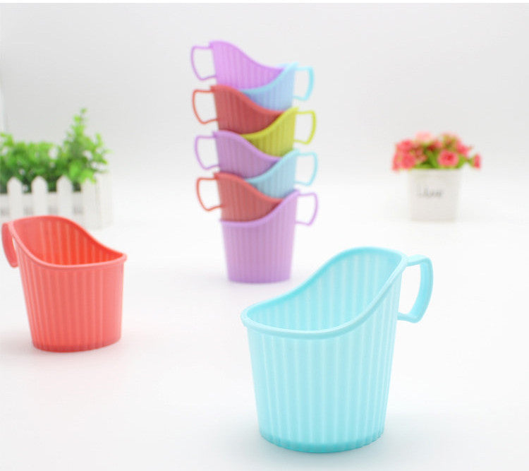 Disposable Paper Cup Holder Household Cup Saucer