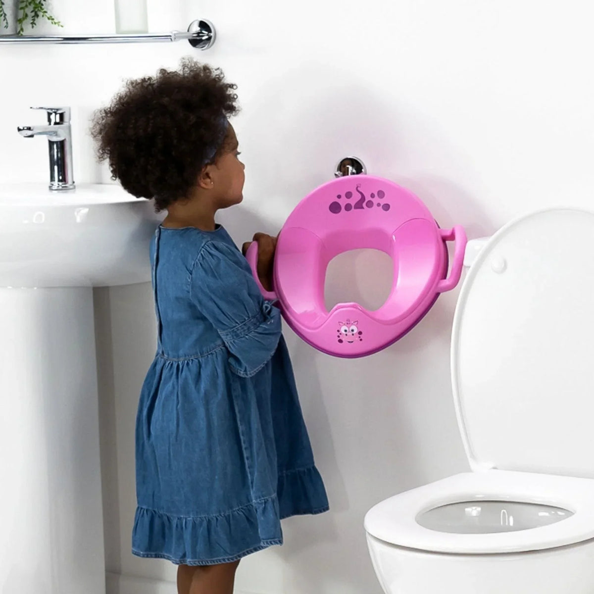 My Carry Potty - My Little Trainer Seat - Pink Dragon