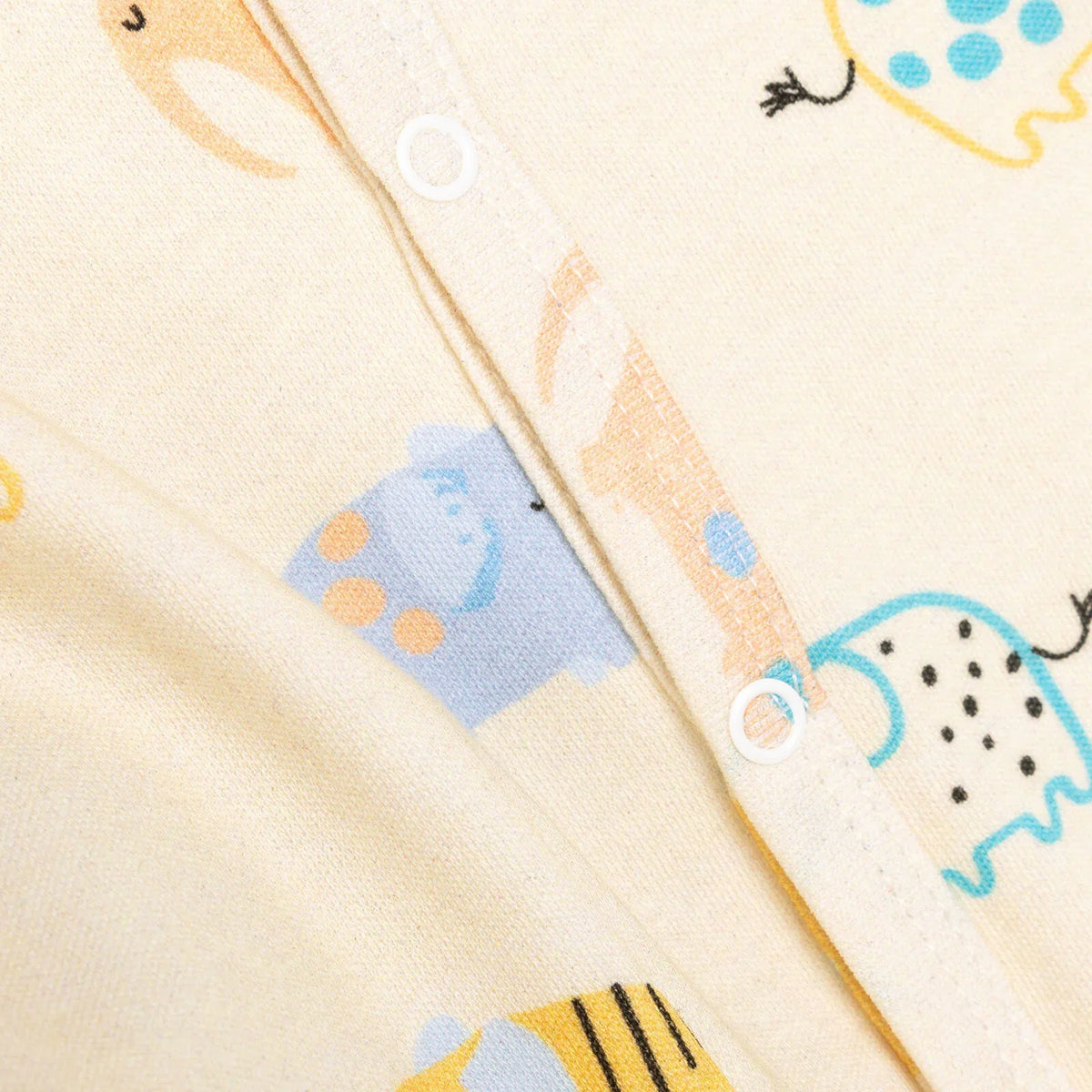 HelloBaby Elephant Print Footed Baby Sleepsuit & Hat Set (Newborn to 9 Months)