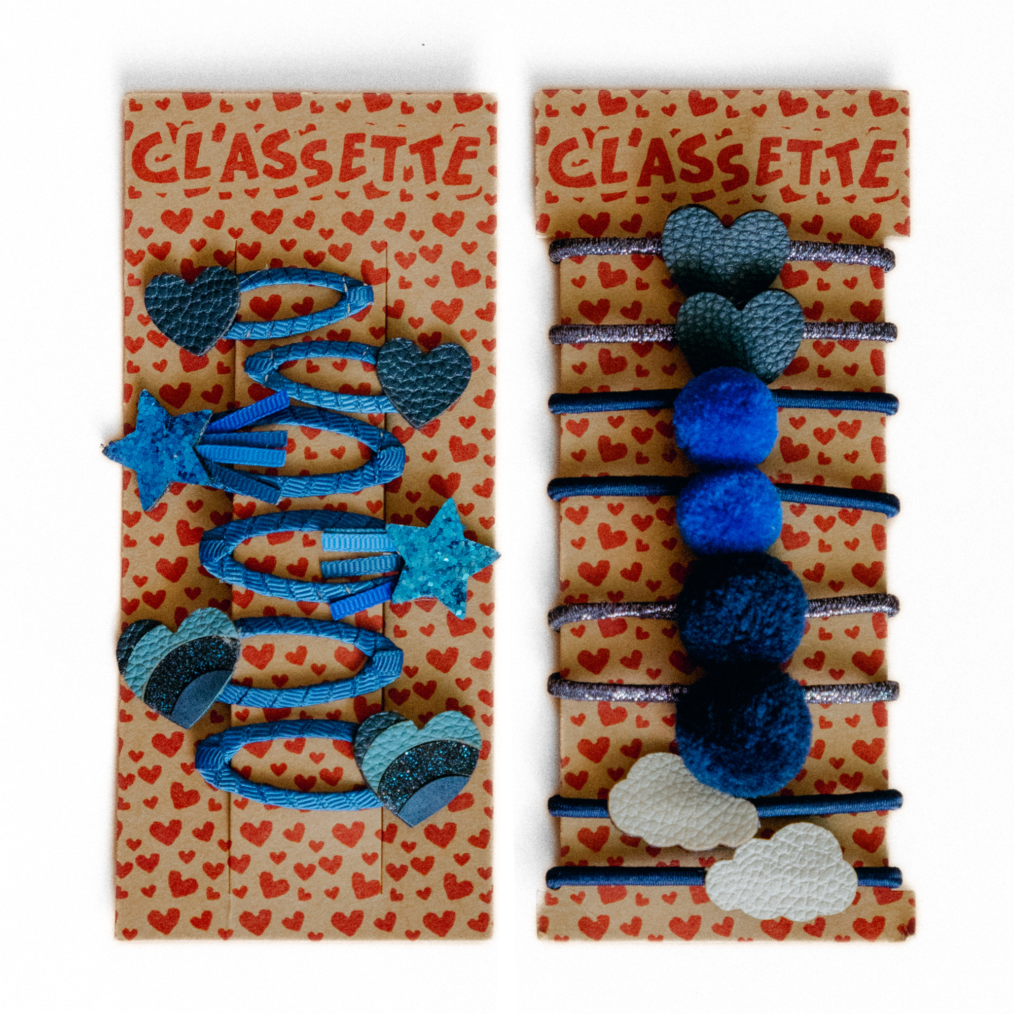 Navy Blue School Hair Clips & Bobble Hair Ties | The Essential Set