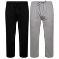 Sock Stack 2 Pack Mens Cotton Lounge Bottoms Stretchable PJ Pants Durable Cosy Cosy Super Soft Lounge Comfort