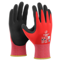 Adept Red NFT Palm Coated Gloves (10 Pack)