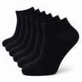 Sock Stack Men's Trainer Socks 6 Pairs Lightweight Cotton Blend Ankle With Arch Support