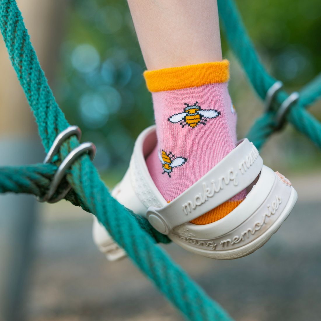 Bumblebee Matching Bamboo Socks (Adult & Child)