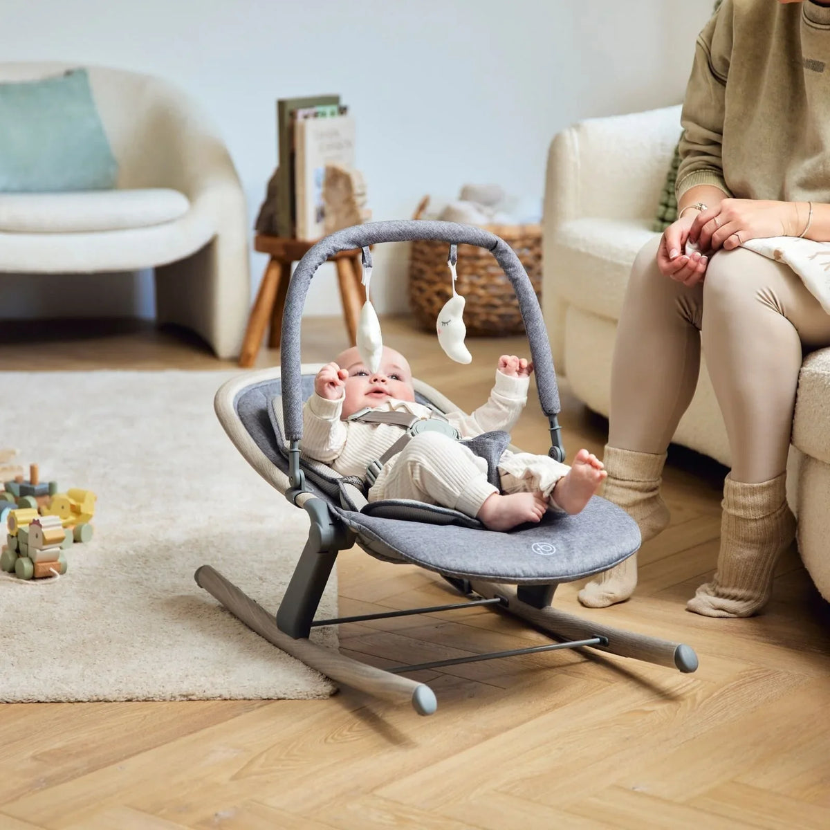 Ickle Bubba Stella Rocker - Grey