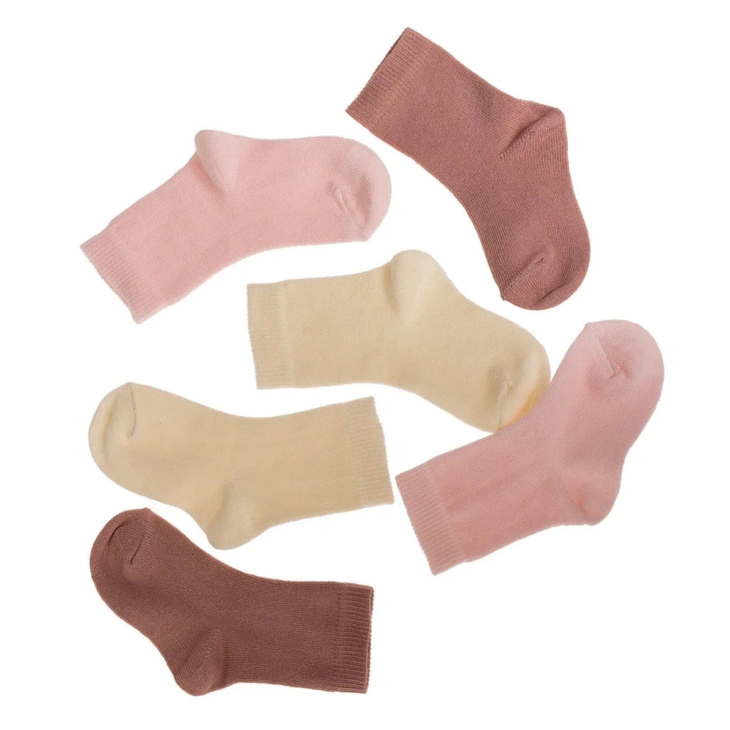 HelloBaby 3 Pack Ankle Baby Socks (Newborn to 4-5 Years)
