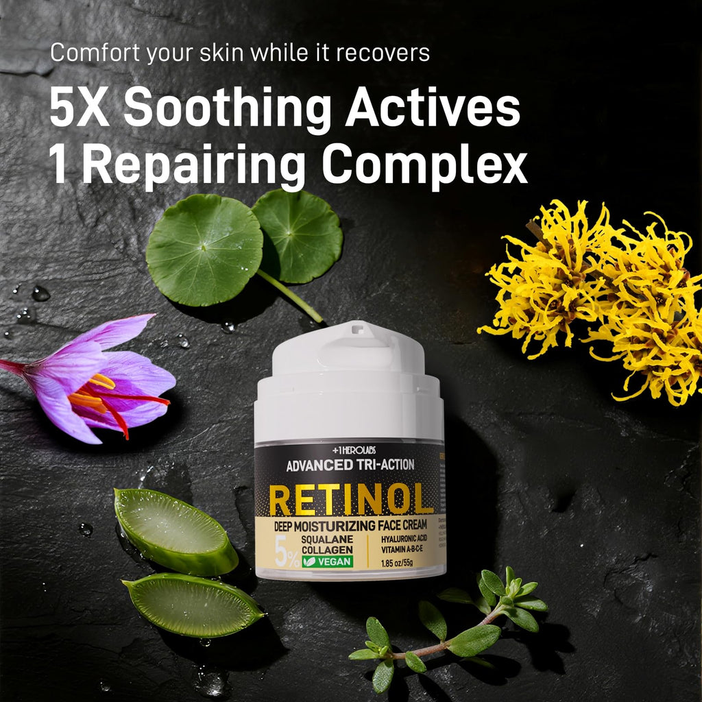+1HEROLABS Retinol Moisturizer – Triple Retinol Anti-Aging Night Cream