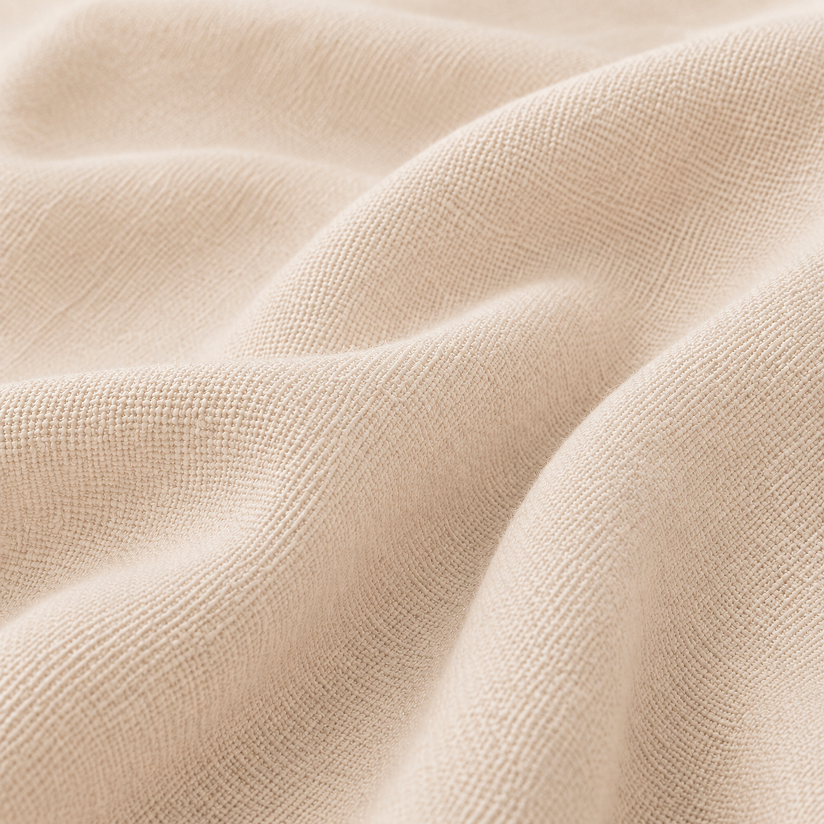 Warm Cream Cotton Scarf – Soft, Comfortable Everyday Essential