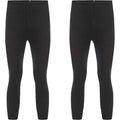 Heatwave Thermalwear Boys Long Johns 2 Pack Black Baselayer For School Camping And Skiing