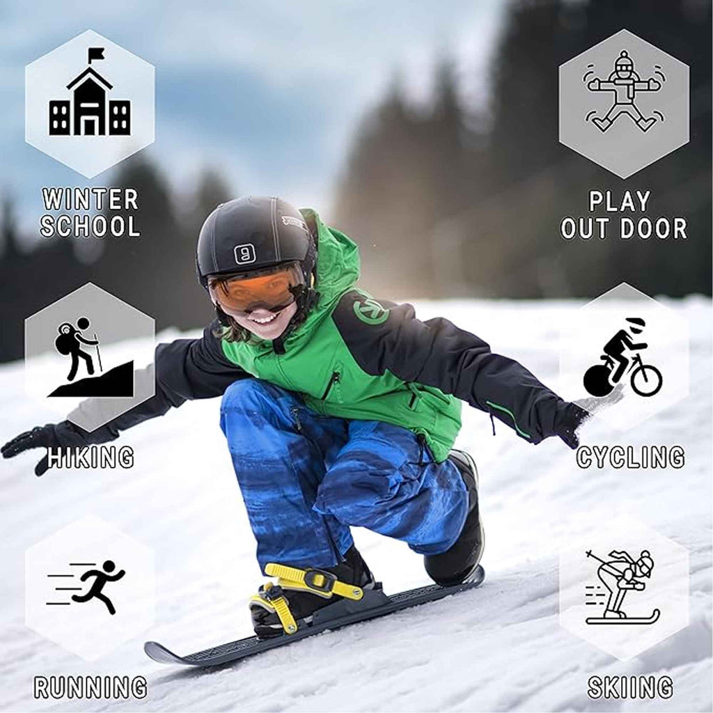 Heatwave Thermalwear Boys Long Johns 2 Pack Black Baselayer For School Camping And Skiing