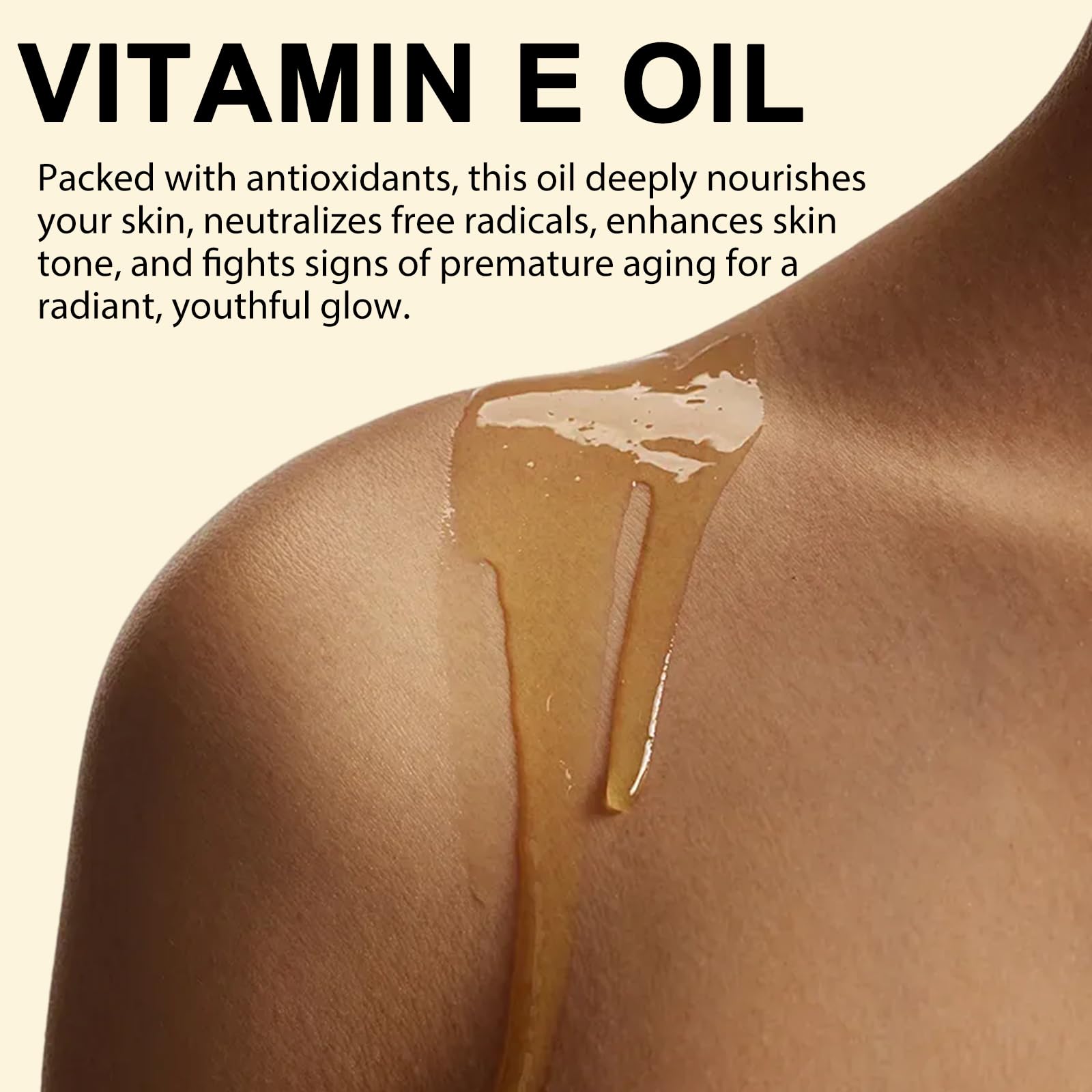 2-Pack Pure Vitamin E Oil 75,000 IU – Ultra Concentrated, Hexane-Free & Non-GMO for Skin, Hair & Nails