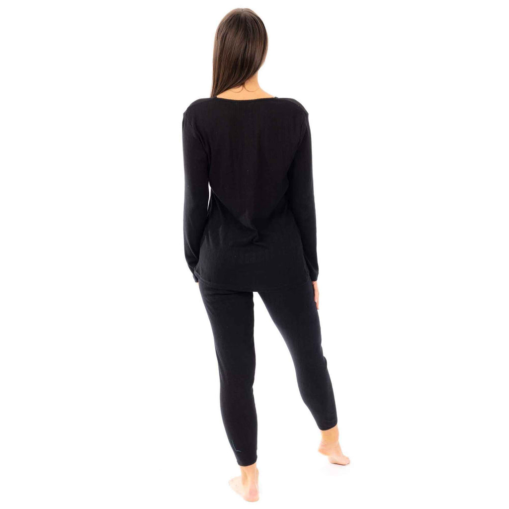Heatwave Thermalwear Womens Thermal Long Sleeve Base Layer Top Pack Of 2 Insulated