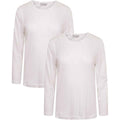 Heatwave Thermalwear Womens Thermal Long Sleeve Base Layer Top Pack Of 2 Insulated