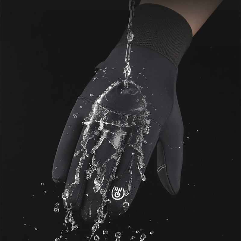 Winter Waterproof Touch Screen Windproof Thermal Gloves Winter Warm Gloves  - M