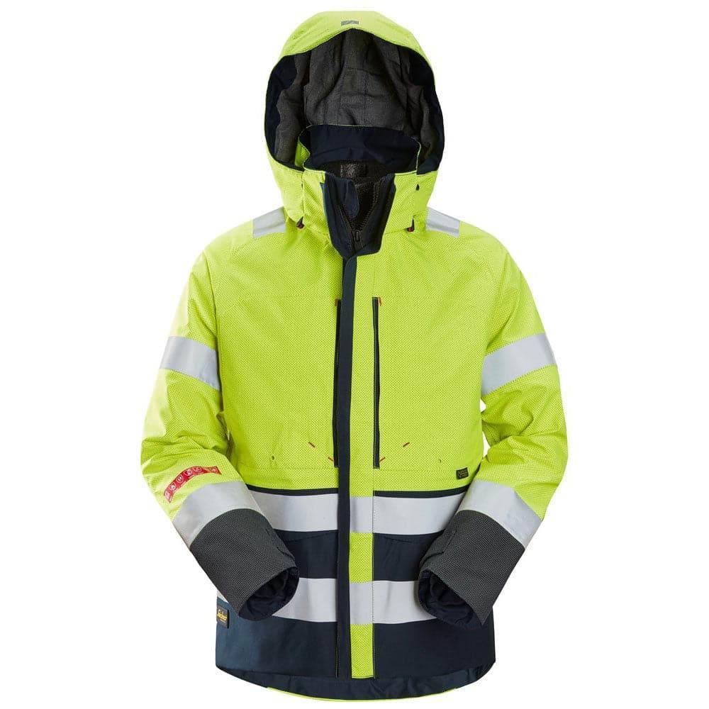 Snickers 1668 ProtecWork Gore-Tex Jacket, Hi-Vis Class 3