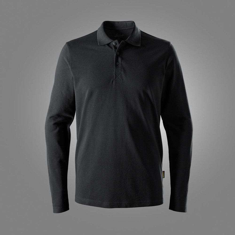 Snickers 2608 Long Sleeve Pique Polo Work Shirt
