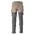 Mascot 22279 Ultimate Stretch Click System Pocket Trousers Dark Sand / Stone Grey