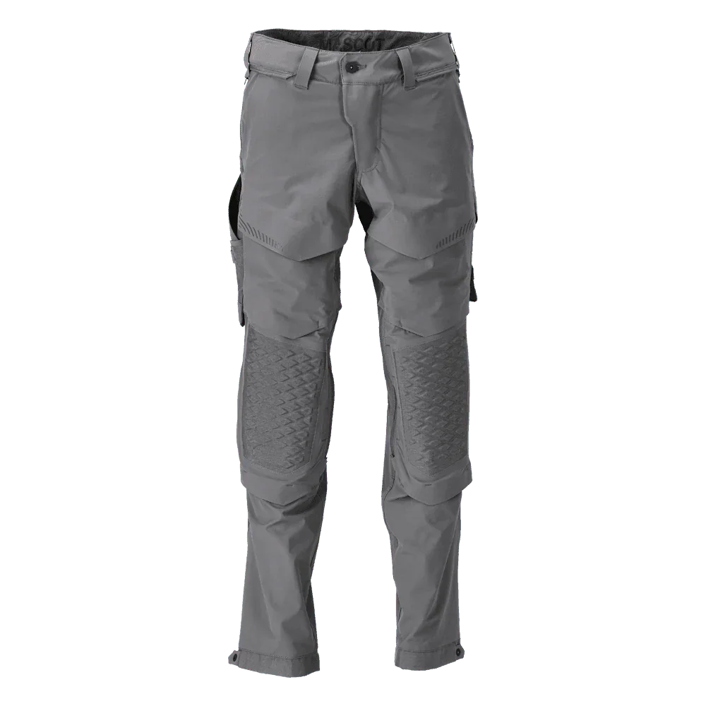 Mascot 22279 Ultimate Stretch Click System Pocket Trousers Stone Grey
