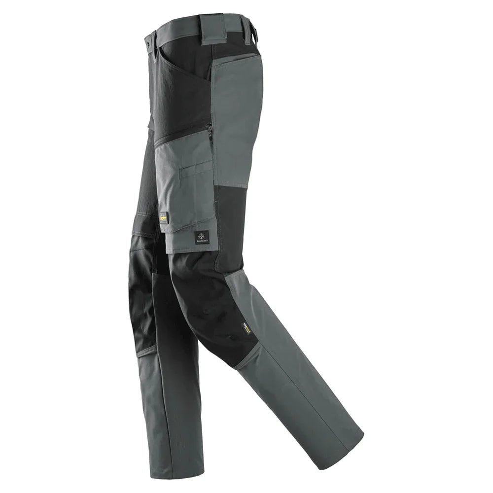 Snickers 6318 AllroundWork 4-Way Stretch Trousers Steel Grey