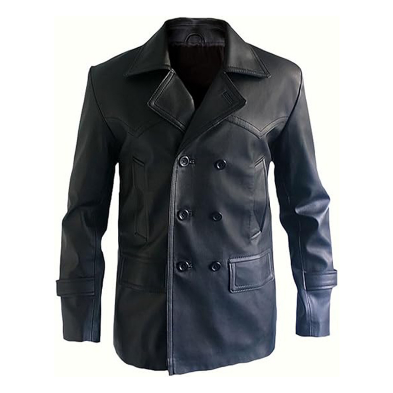 Ninth Doctor Inspired Leather Cosplay Coat