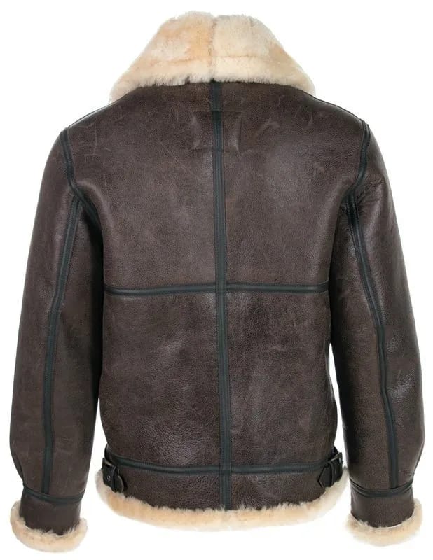 Leon Kennedy Inspired Brown Aviator Jacket
