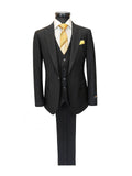 Black 3-Piece Slim Fit Suit