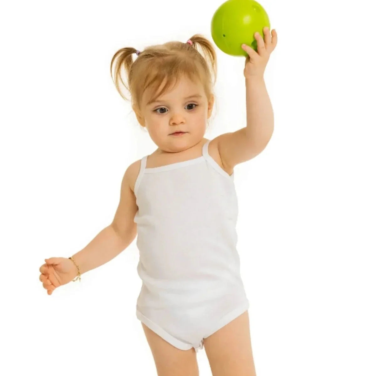 HelloBaby Unisex Strappy Bodysuit 5 pcs